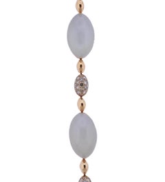 Bucherer Mondstein-Armband aus Gold mit Diamanten