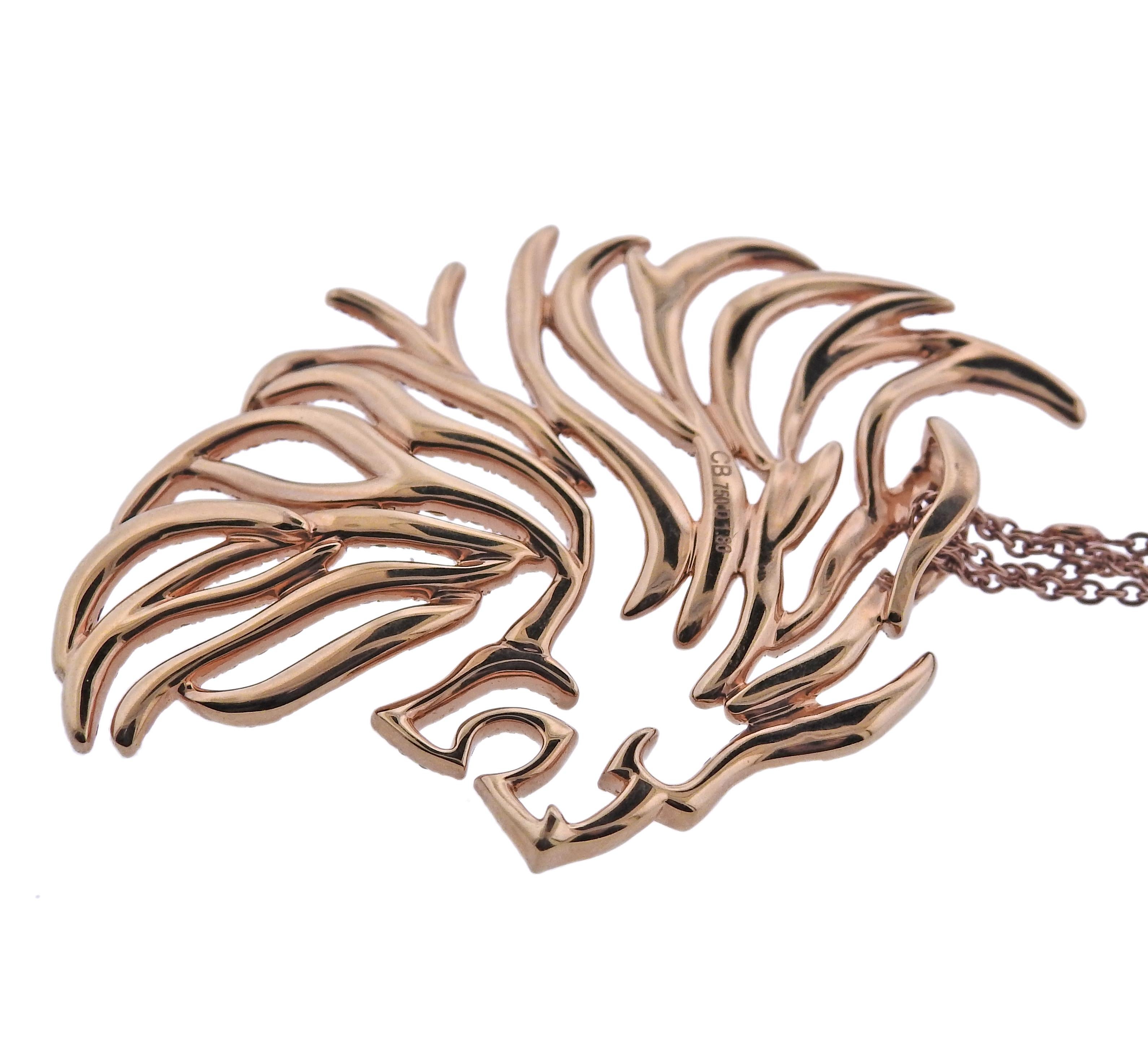 necklace with lion head pendant