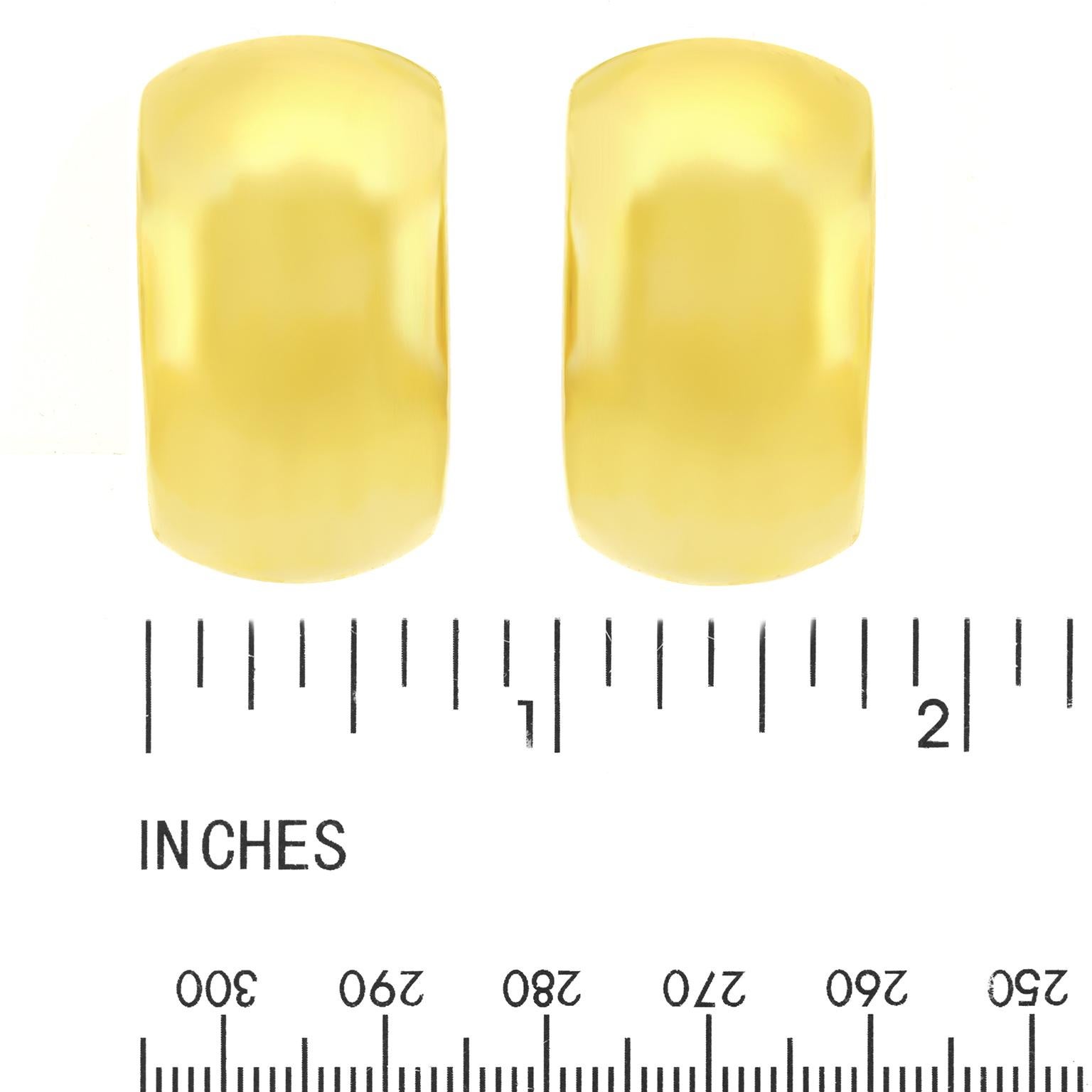 Bucherer Gold Earrings 2