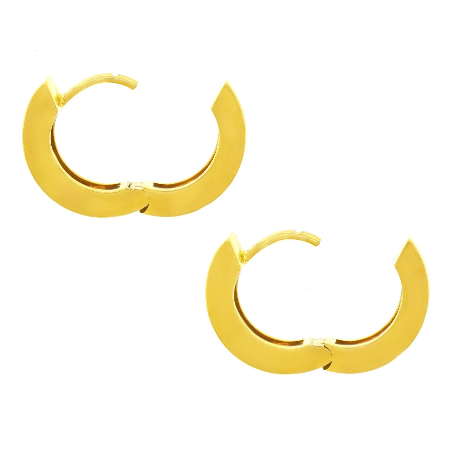 Bucherer Gold Earrings 2