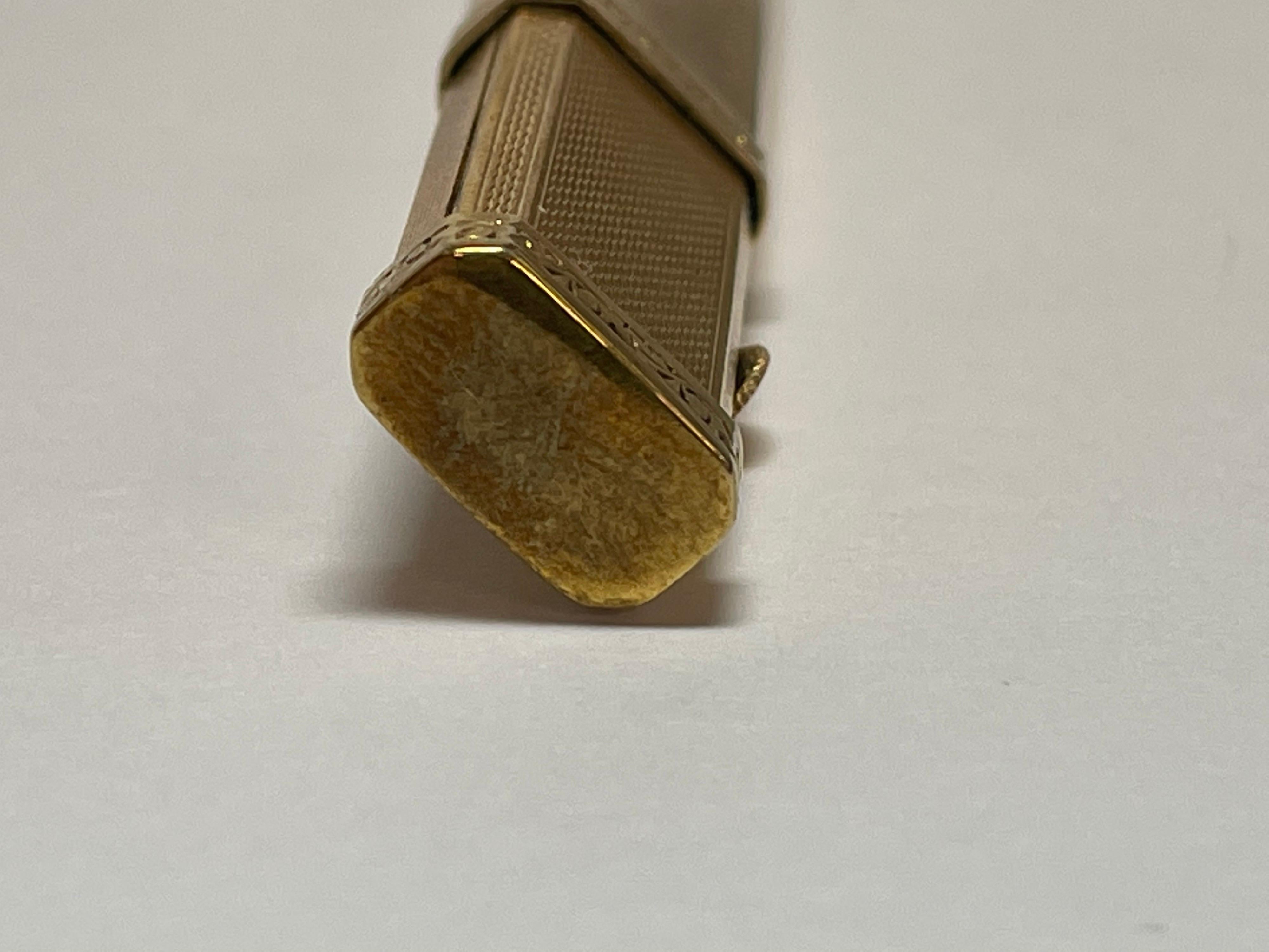 Gold Plate Bucherer Mechanical Pencil Watch For Sale