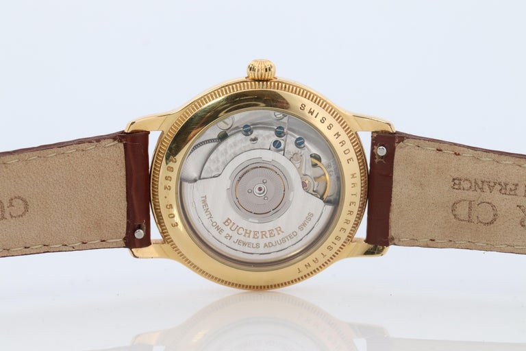 Bucherer Mens Watch. Bucherer 2892.503 Automatic Wristwatch  display picture 2