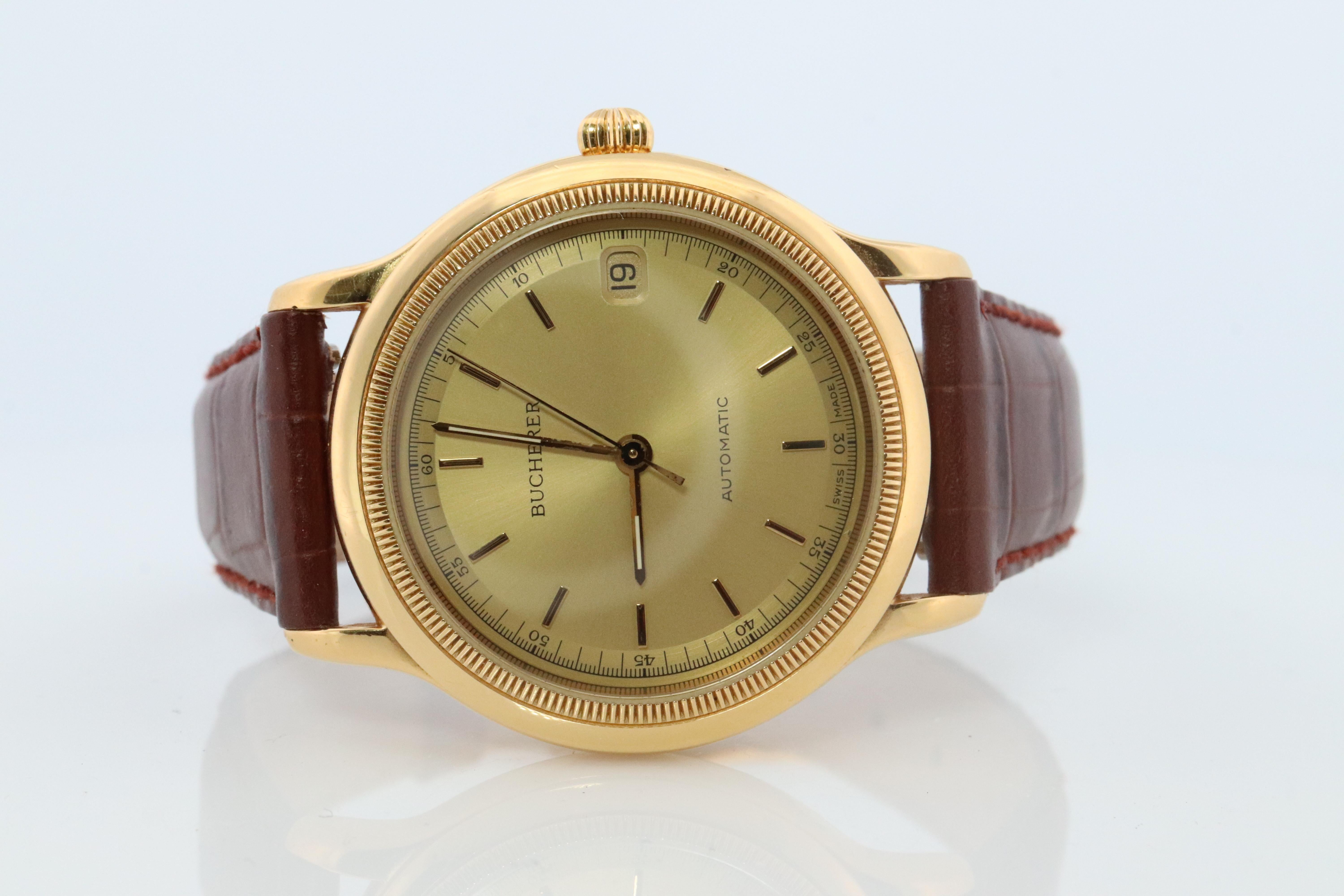 Bucherer Mens Watch. Bucherer 2892.503 Automatic Wristwatch en Bueno estado para la venta en Port Charlotte, FL