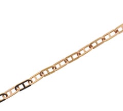 Bucherer Rose Gold Paperclip Link Bracelet