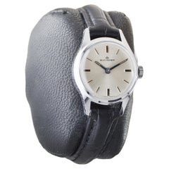 Bucherer Stainless Steel Ladies Sport Watch in New Old Stock Condition 1950's