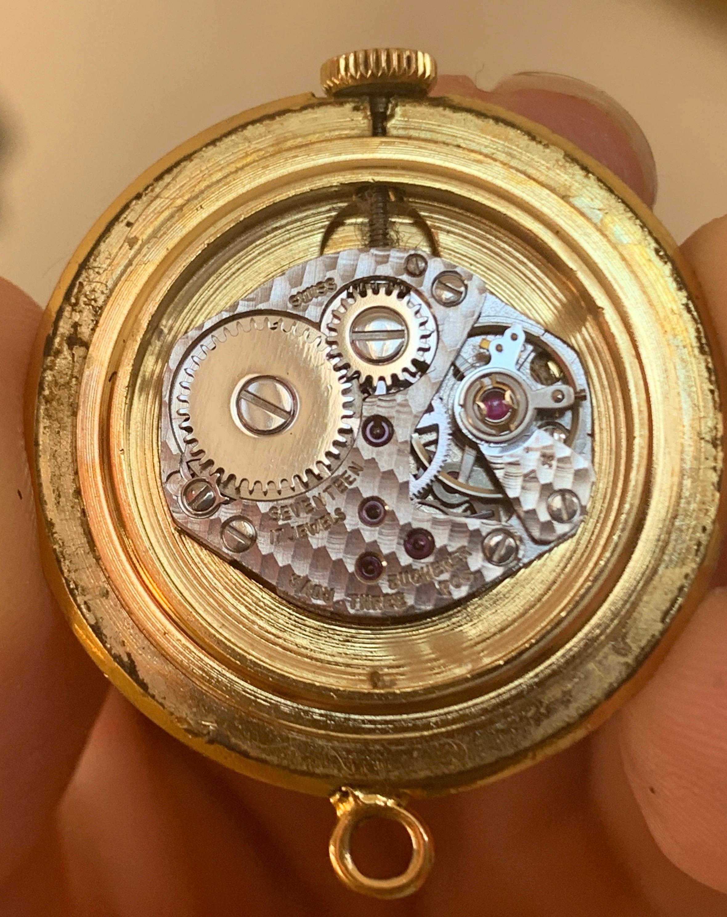 Bucherer Swiss 18 Karat Gold Watch 1