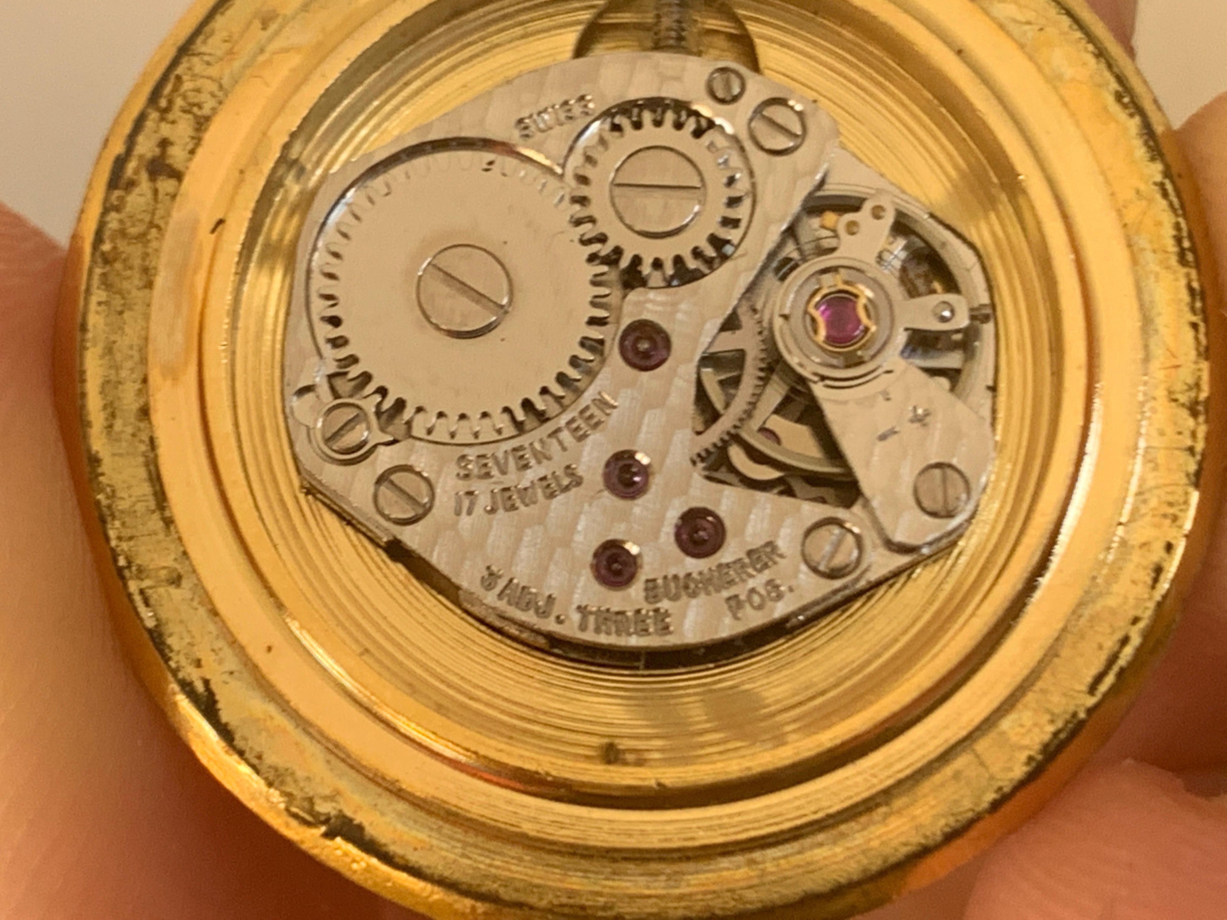 Bucherer Swiss 18 Karat Gold Watch 2
