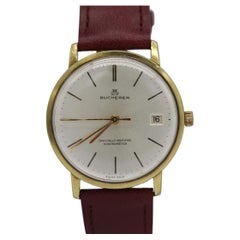 Bucherer Vintage Automatic – Plaqué or – 35 mm – Révisée