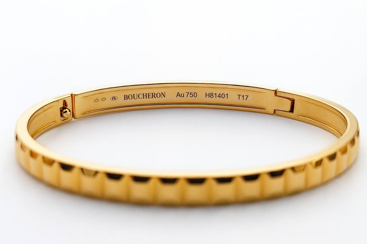 Bucheron Rose Gold Bangle in vendita 6