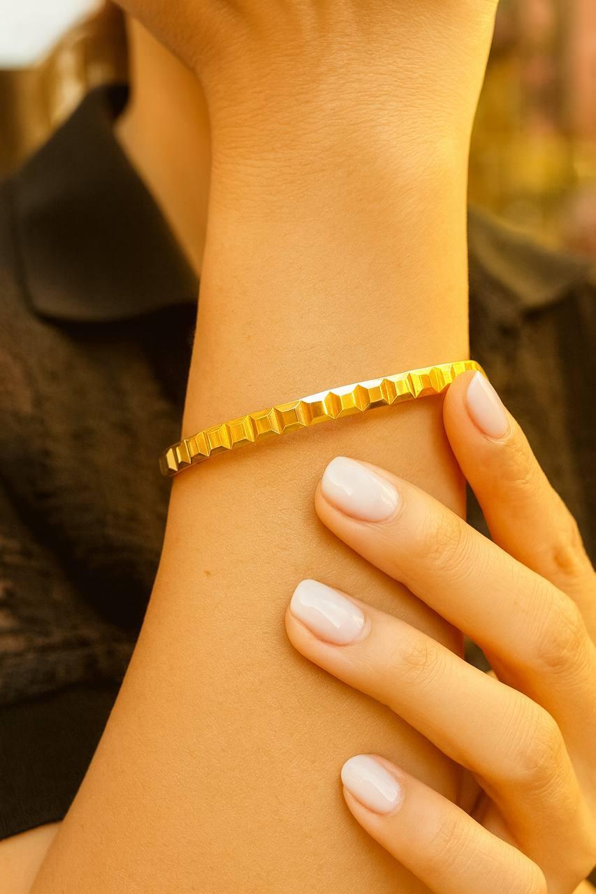 da uomo o donna Bucheron Rose Gold Bangle in vendita