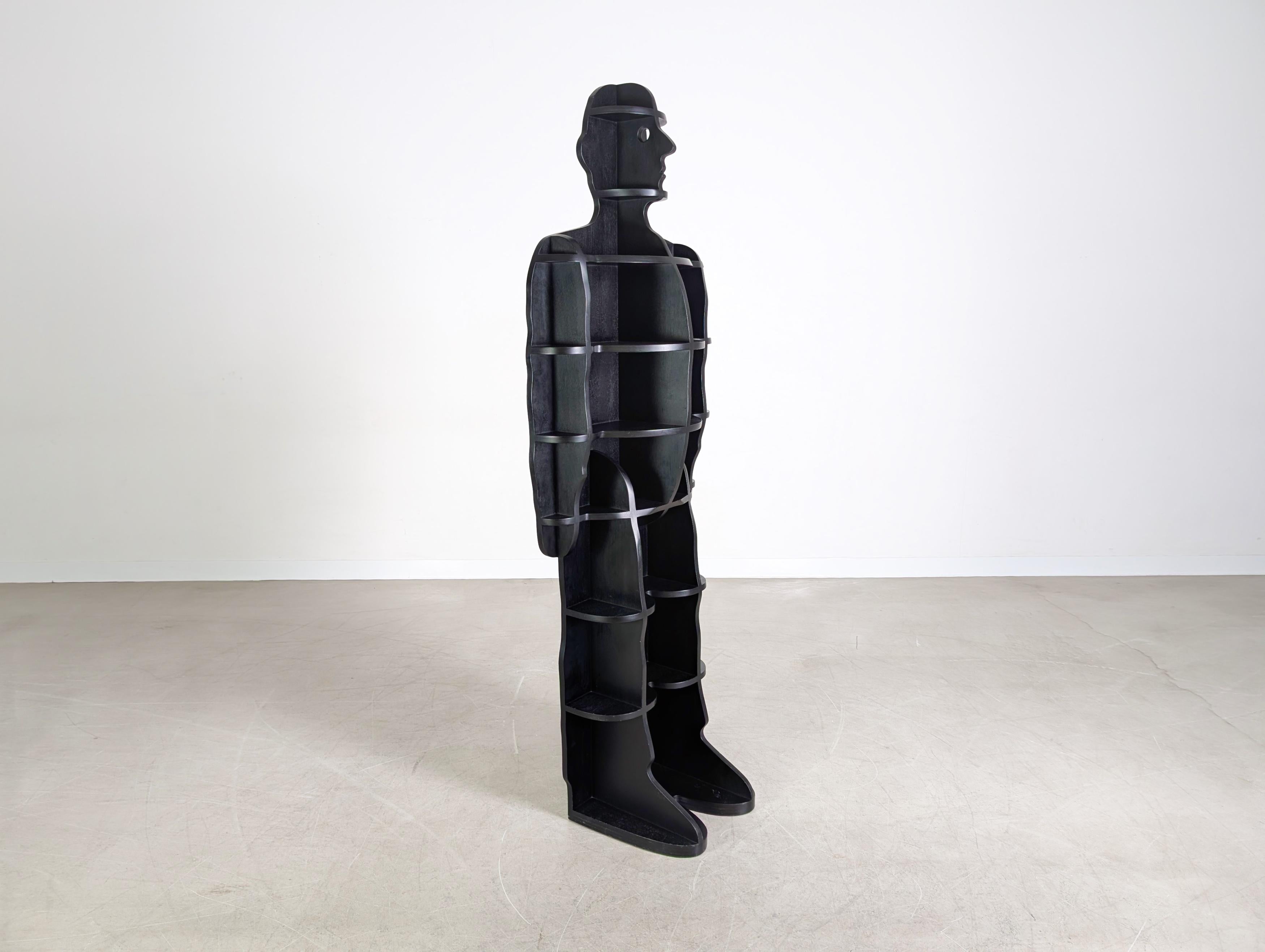 Bücherregal Fächermann Kollektion Röthlisberger Susi Ueli Berger (Moderne der Mitte des Jahrhunderts) im Angebot