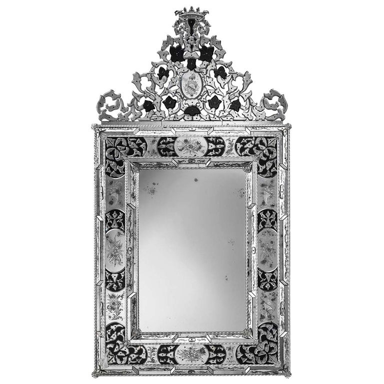 Bucintoro Mirror by Ongaro & Fuga For Sale