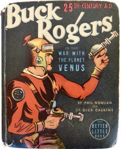 Buck Rogers 25th Century A.D. Big Little Book "War With The Planet Venus" C.1938