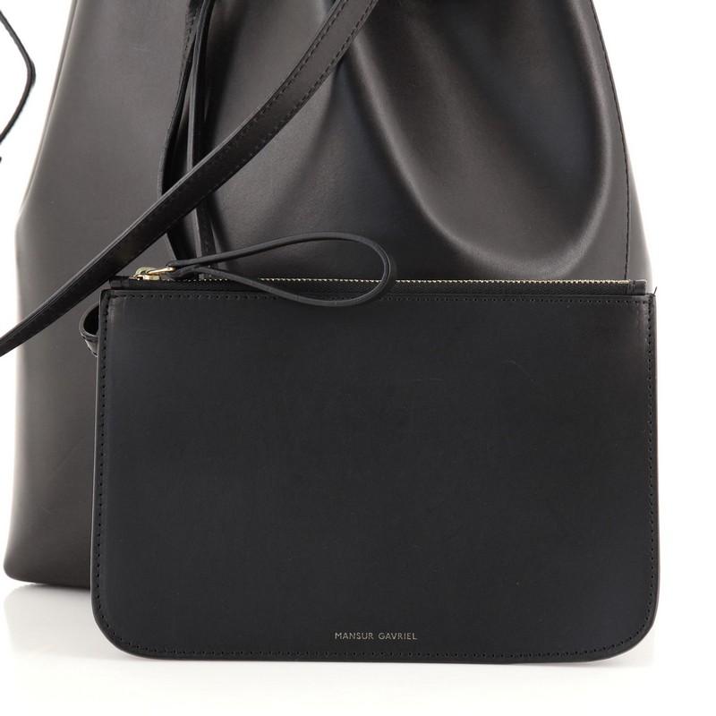 mansur gavriel bucket bolsa sizes