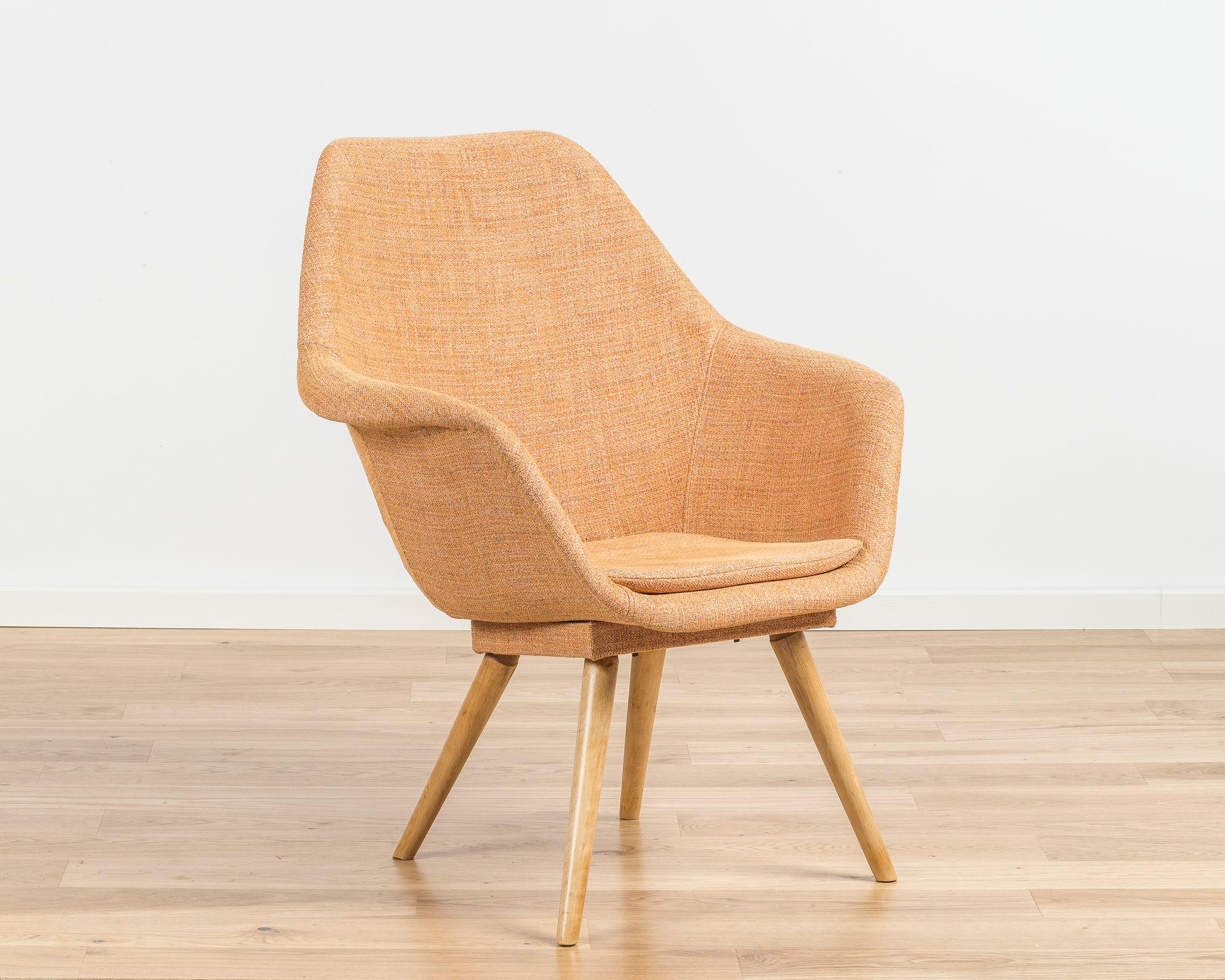 Mid-Century Modern Bucket chair by Miroslav Navratil, 60's For Sale