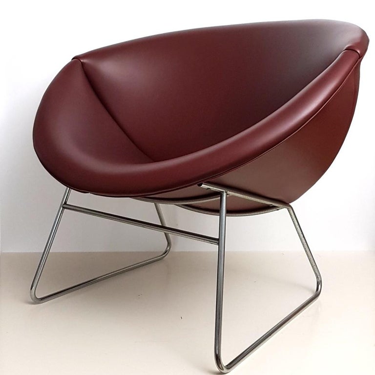 Bucket Lounge Chair by Rohé Noordwolde, 1950s at 1stDibs