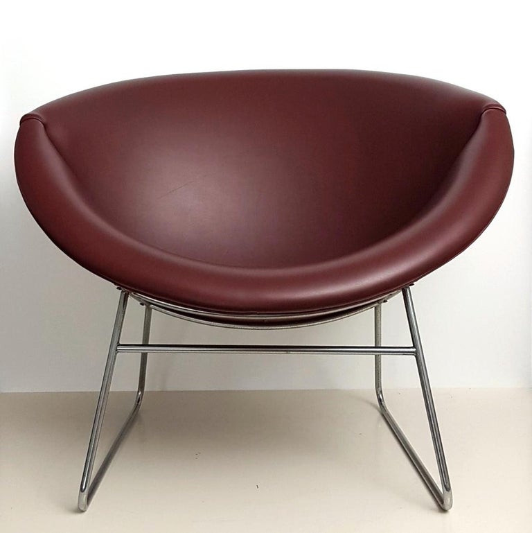 Bucket Lounge Chair by Rohé Noordwolde, 1950s at 1stDibs