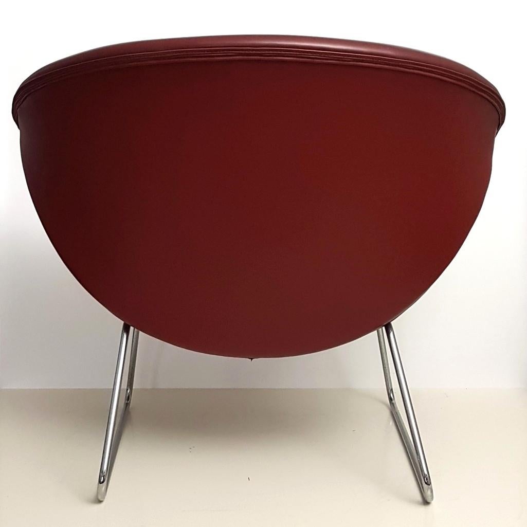 Mid-20th Century Bucket Lounge Chair by Rohé Noordwolde, 1950s