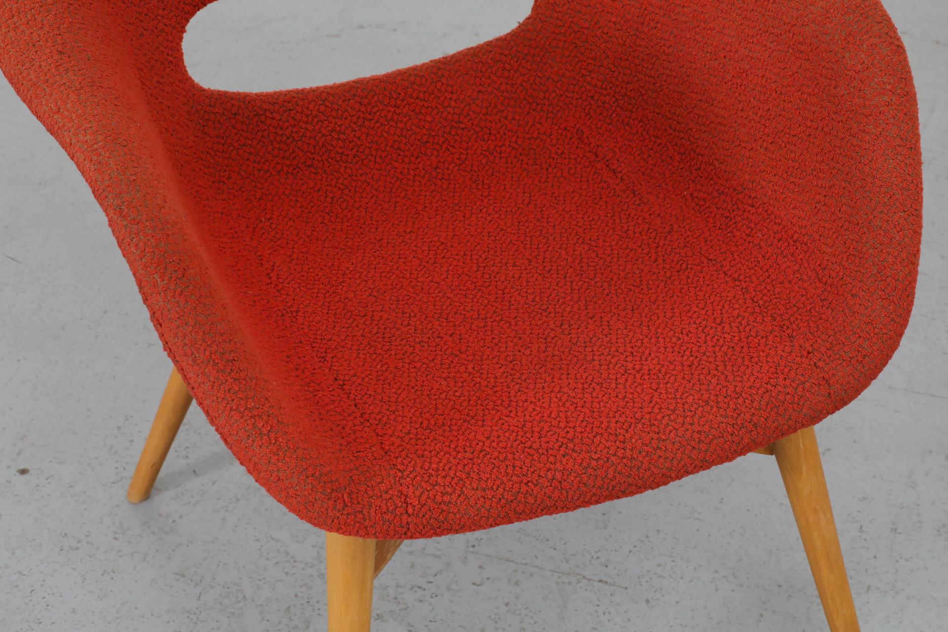 Chaises longues en forme de seau de Miroslav Navrátil pour Vertex dans leur état d'origine en vente 9