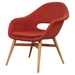 Bucket Lounge Chairs by Miroslav Navrátil for Vertex in Original Condition