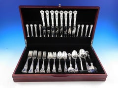 Buckingham by Gorham Sterling Silver Flatware Set for 8 Service 61 Pcs Dinner