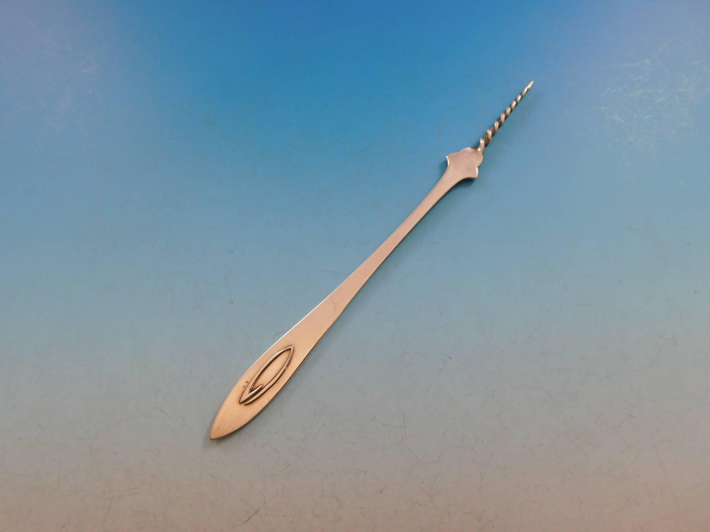 Set di posate Buckingham Narrow by Shreve in argento Sterling Servizio 35 pezzi in vendita 1