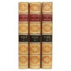 Used Buckle, History of Civilization In England, 3 Vols, In A Fine Leather Binding