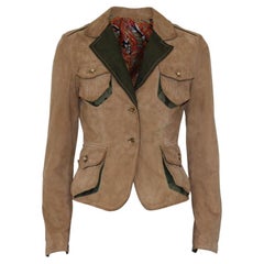 Michele Rossi Buckskin jacket size 40