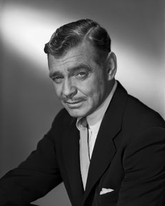 clark gable black Clark Gable: Leading Man Fine Art Print