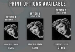 Claudette Colbert in the Studio Fine Art Print