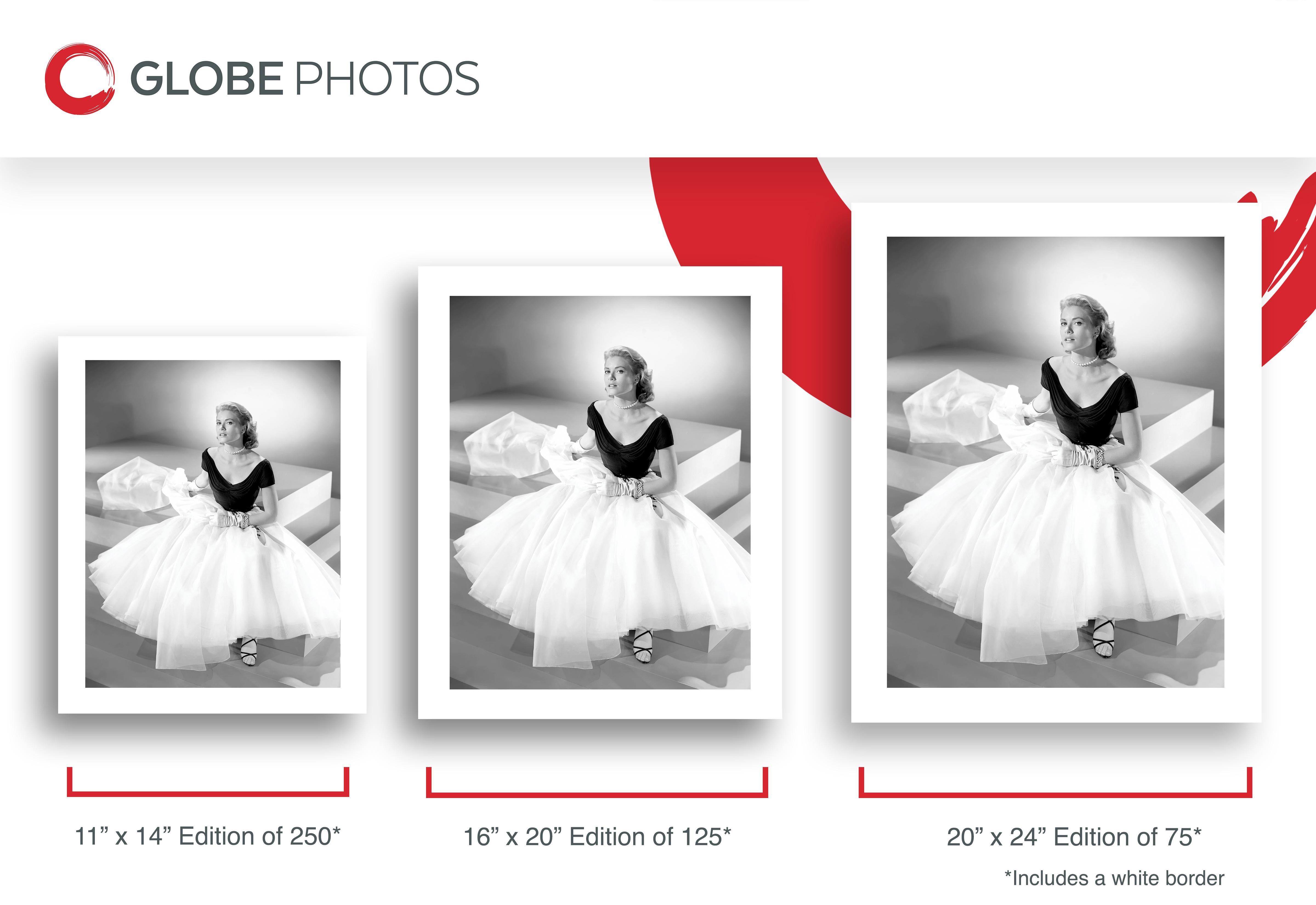 Grace Kelly: Classic Portrait of Elegance - Contemporary Photograph by Bud Fraker
