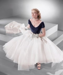 Grace Kelly: Klassisches Porträt der Eleganz -  Überformatiger Druck