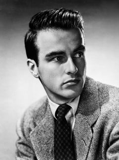 Montgomery Clift in the Studio Movie Star News Fine Art Print