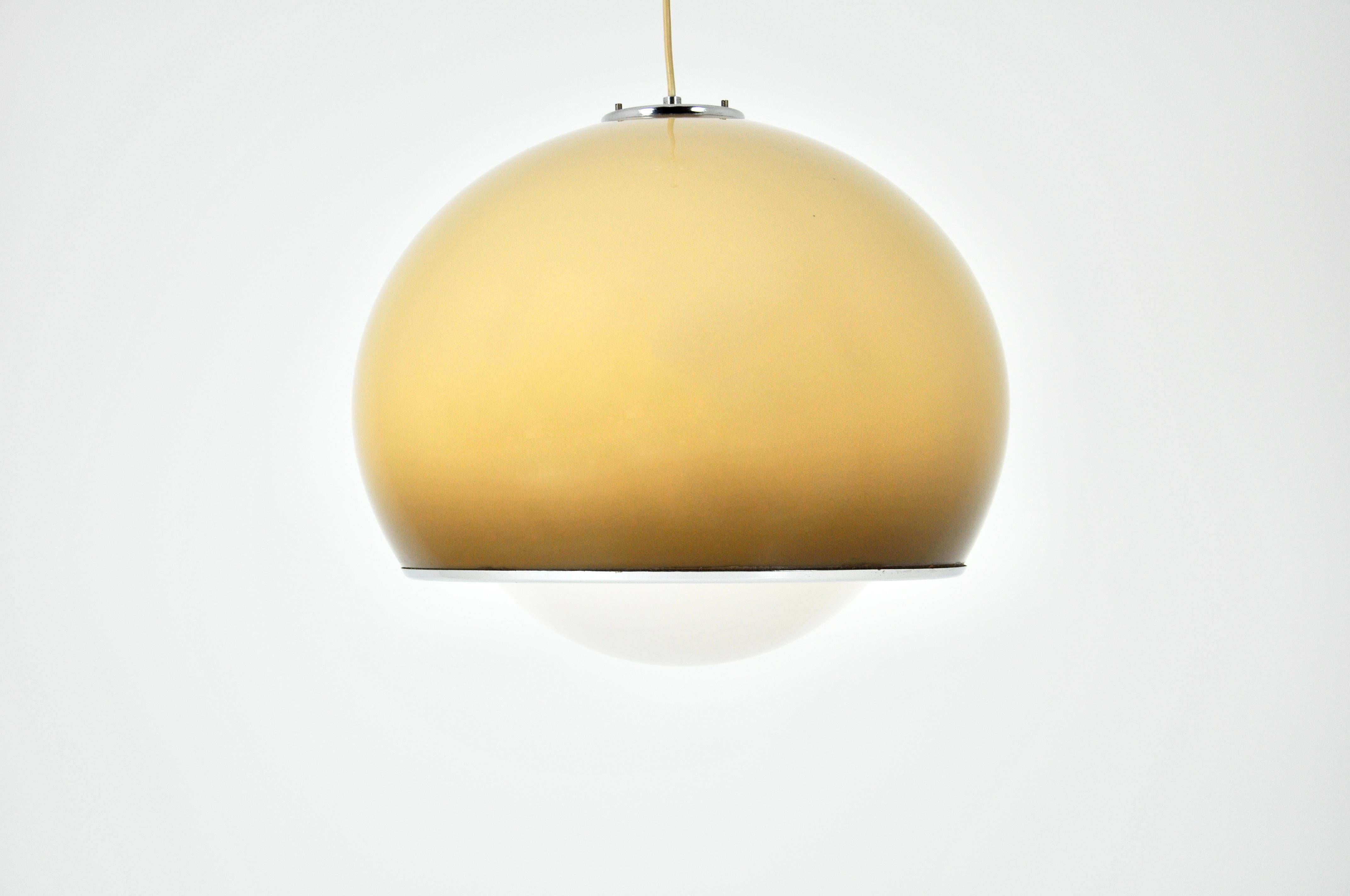 Mid-Century Modern Lampe suspendue Bud Grande de Harvey Guzzini, 1970