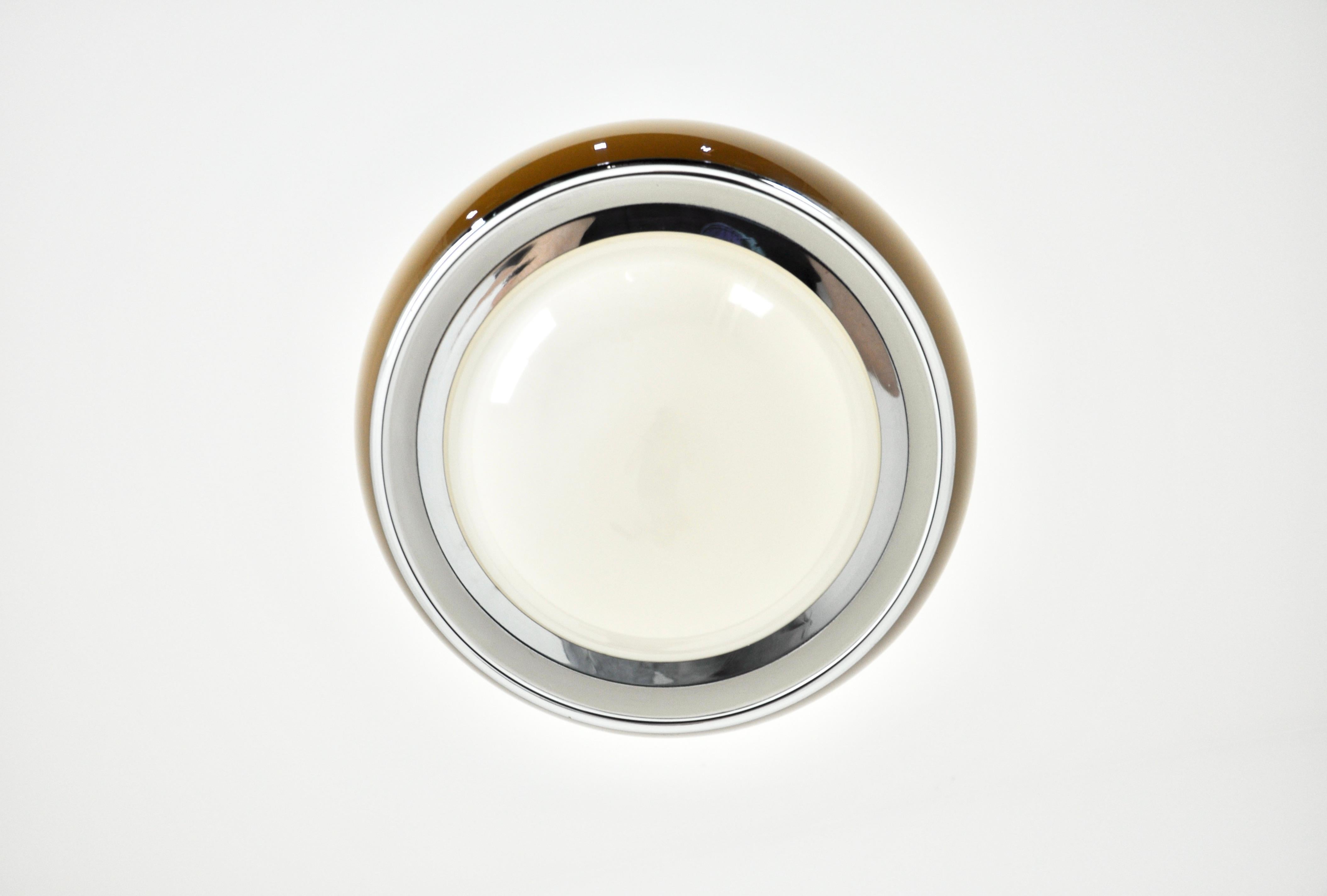 Métal Lampe suspendue Bud Grande de Harvey Guzzini, 1970