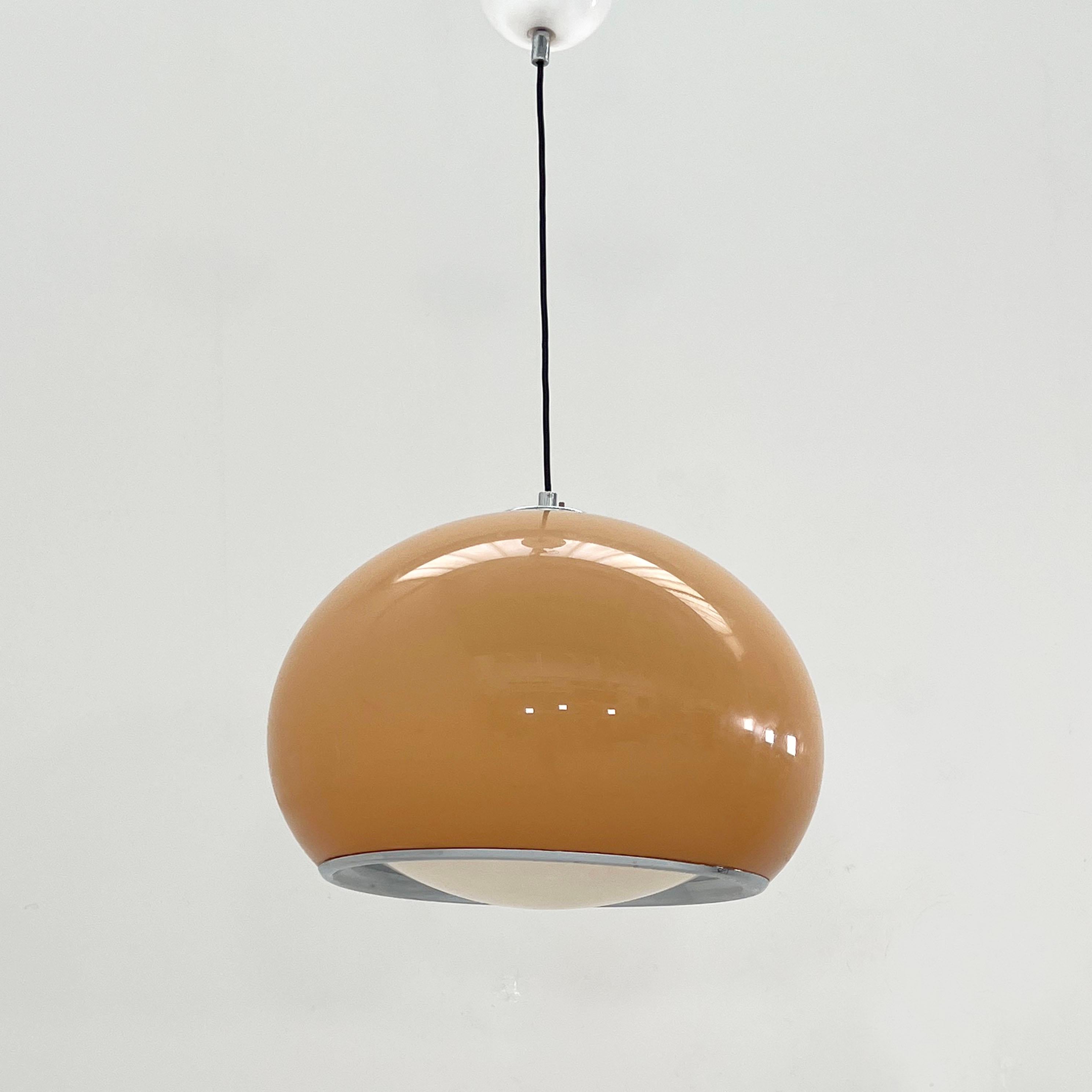 Mid-Century Modern Lampe à suspension Studio 6G pour Guzzini, 1970