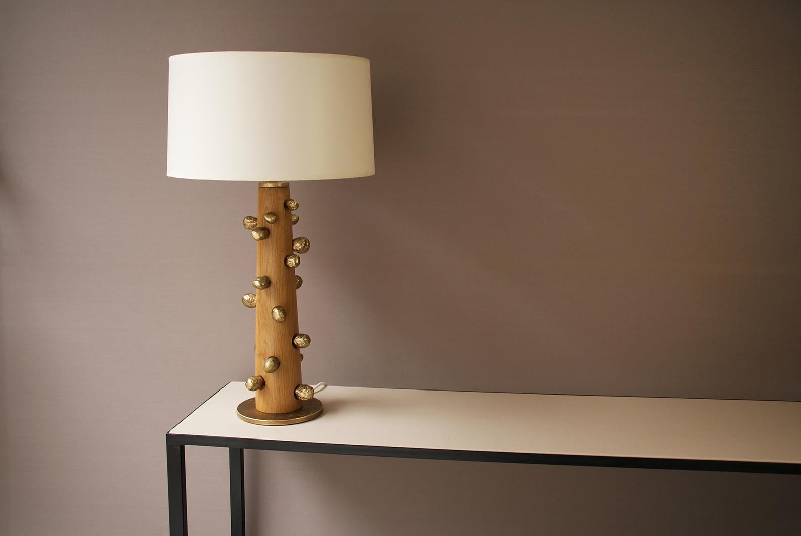 Français Lampe de table à bourgeons de l'Atelier Demichelis en vente