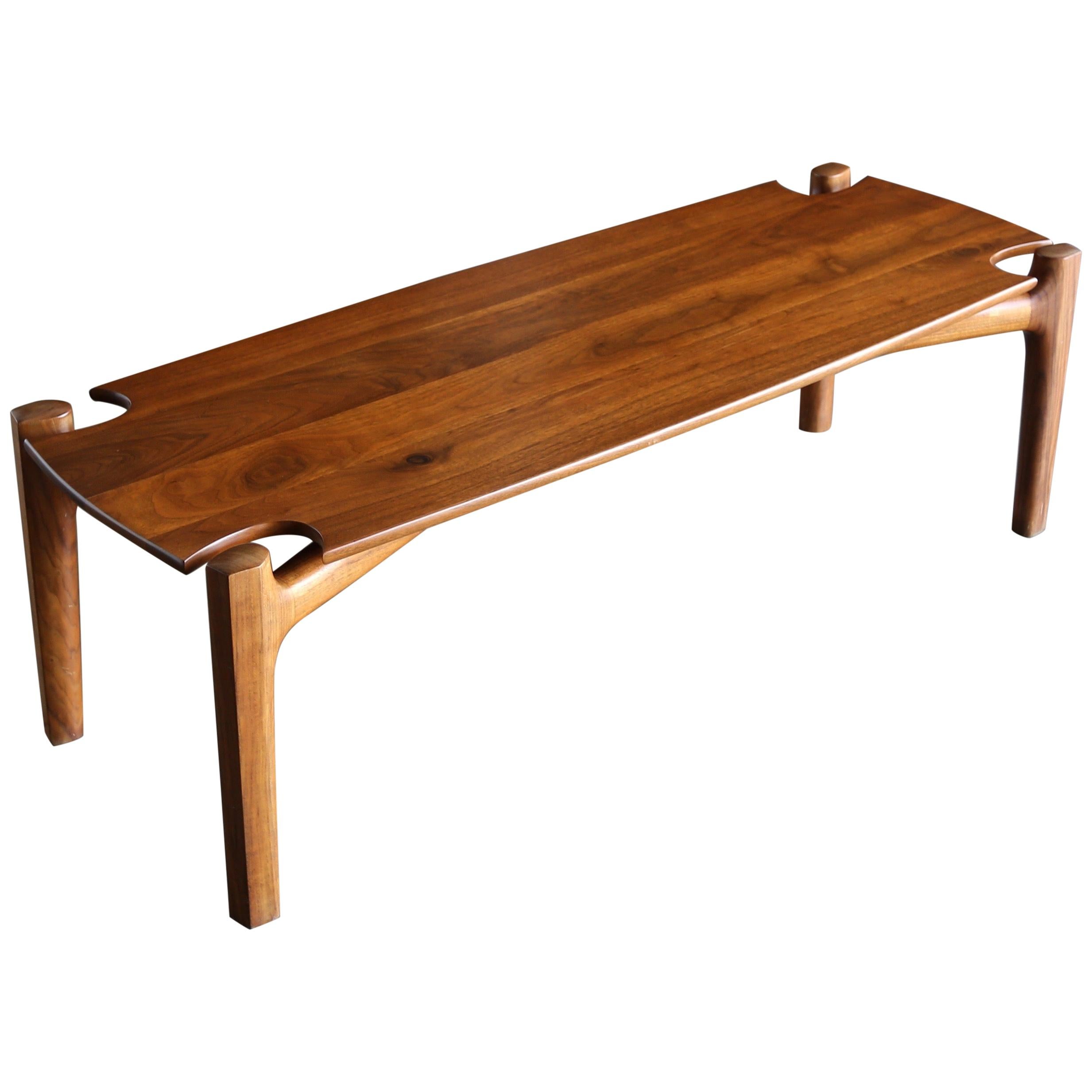 Handcrafted California display coffee table at 1stDibs