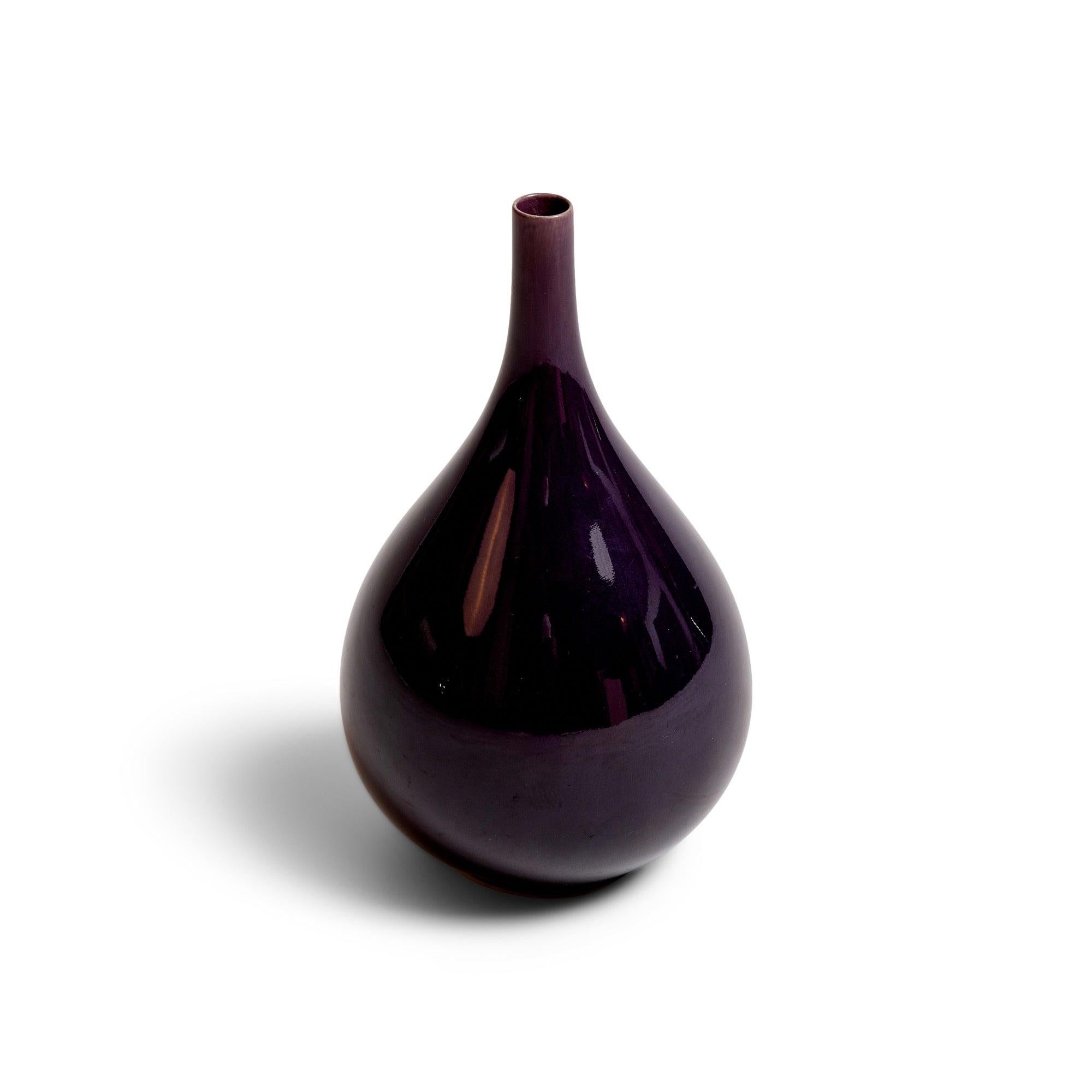 Svedese Vaso a bocciolo di Carl Harry Stalhane per Rörstrand Studio in vendita