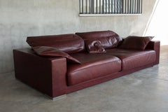 Budapest Baxter Sofa Tuscany Red Leather