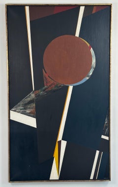 Sans titre (peinture abstraite hard-edge)
