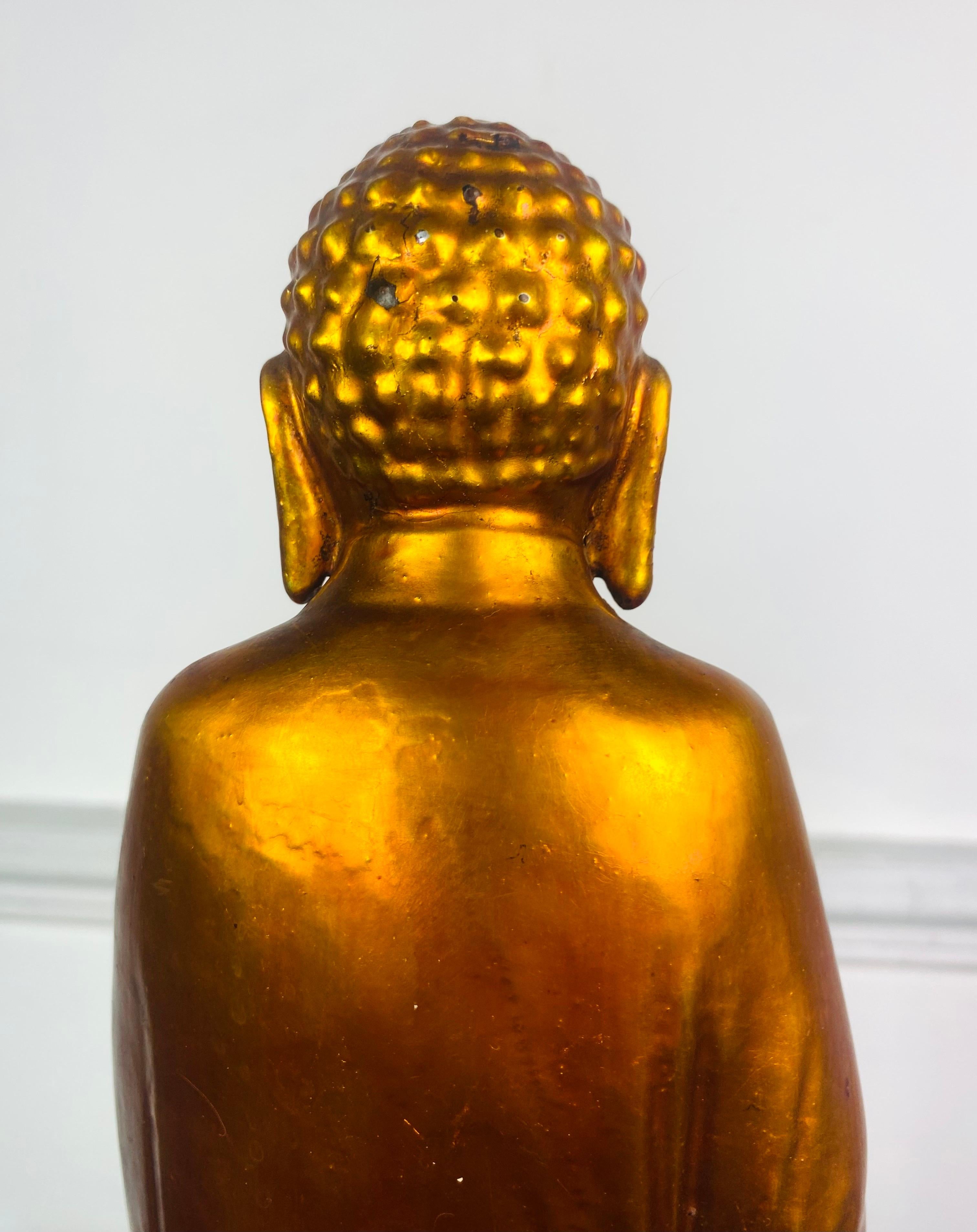 Wood Wood en bois doré et laqué, Asie de l'Est, fin du XIXe siècle en vente 4