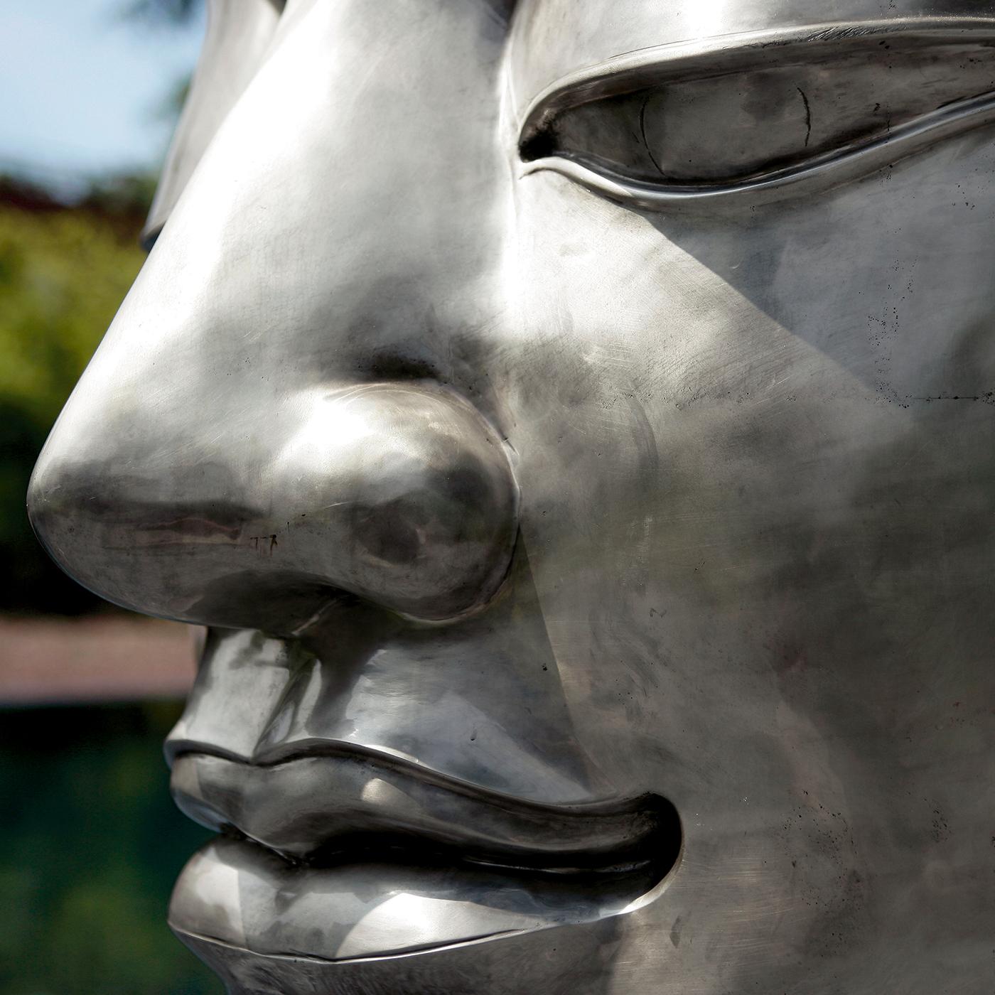 Modern Buddha Bronze Mask