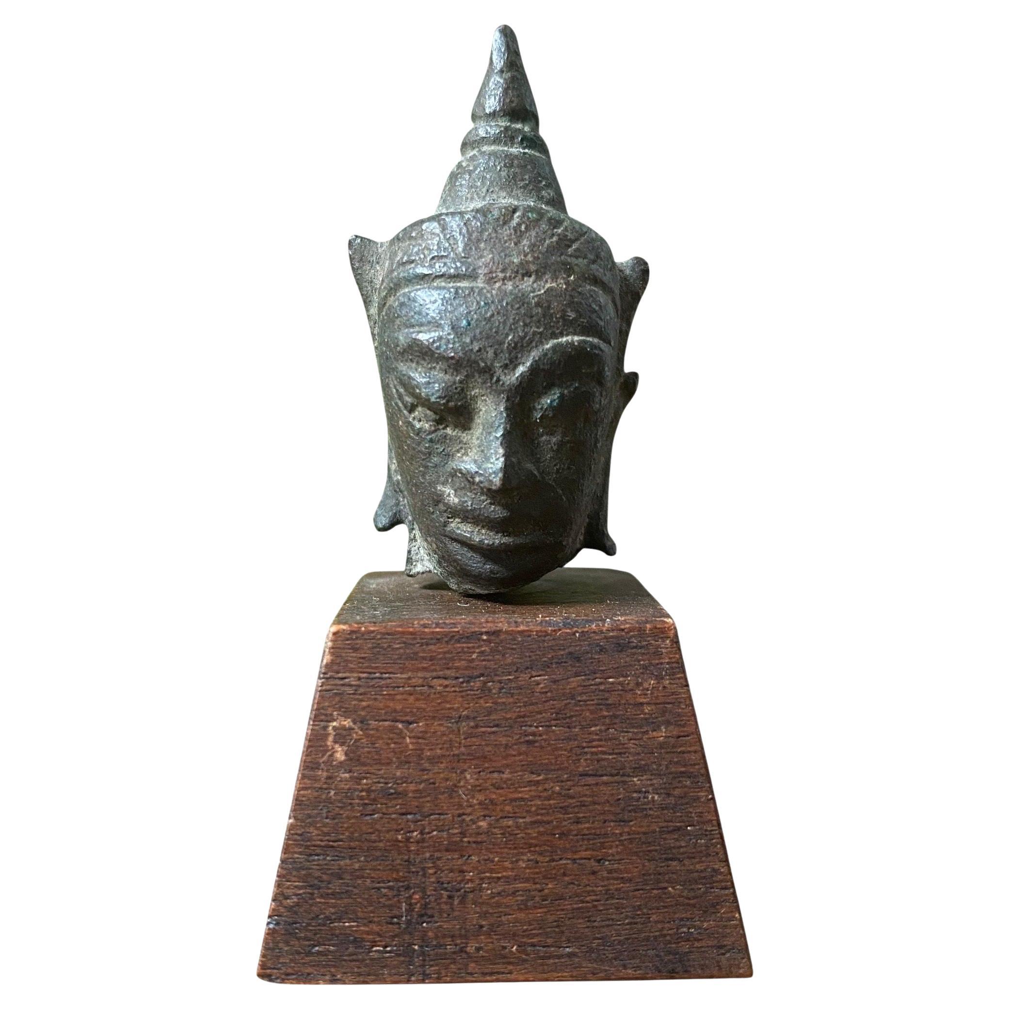 Buddha-Kopf - Thailand, Ayutthaya, 17. Jahrhundert