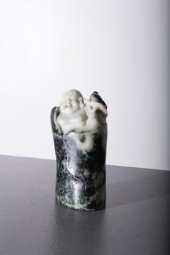 Buddha in jade root
