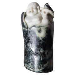 Buddha in jade root