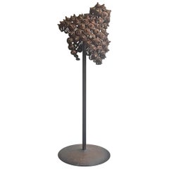 Buddha, Metallic Sculpture by Yasemen Hussein