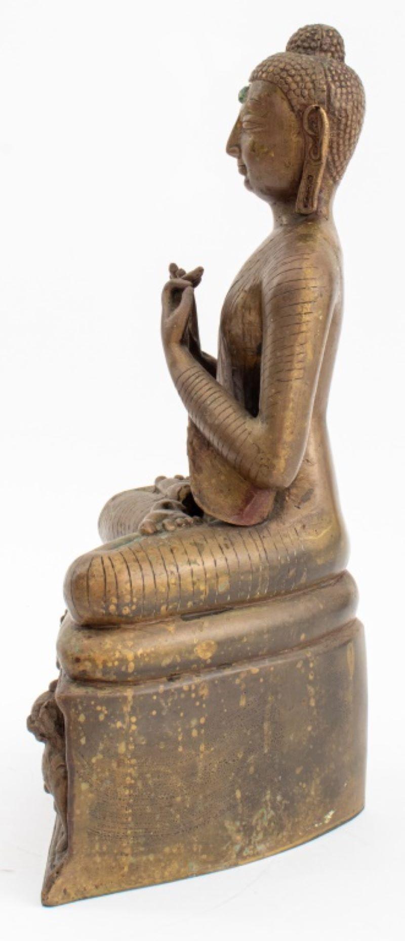 Mid-Century Modern Buddha Shakyamuni or the Jina Buddha Vairochana Sculpture