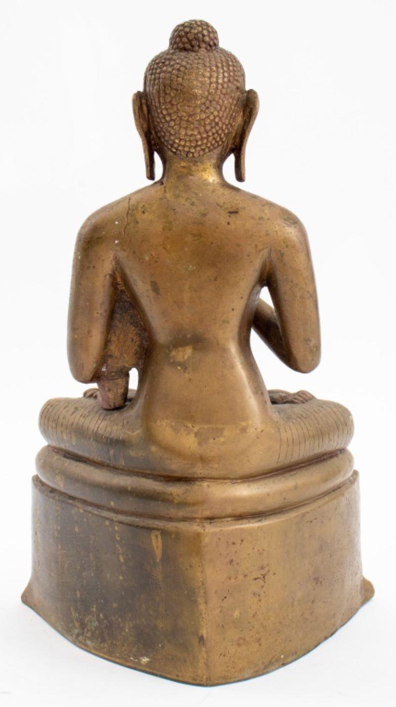 19th Century Buddha Shakyamuni or the Jina Buddha Vairochana Sculpture