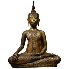 Buddha Sitting in the Position of Bhumisparsa Mudra, Thailand, 19th Century